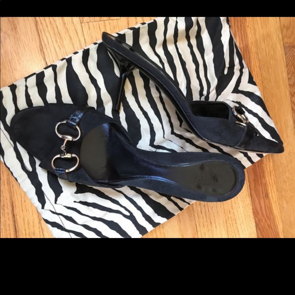 Gucci black heels